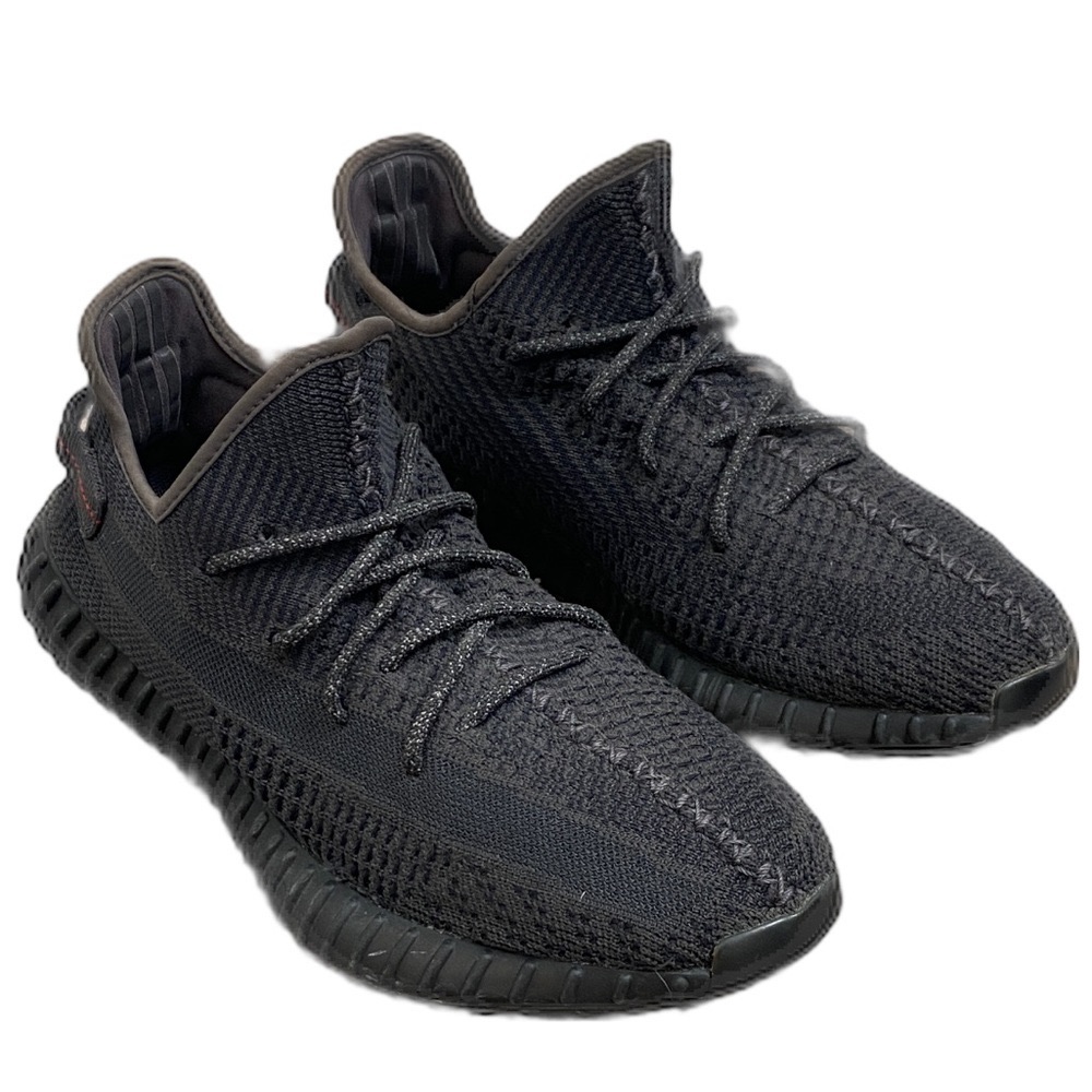 adidas Yeezy Boost 350 V2 Black Non-Reflective Size 9.5